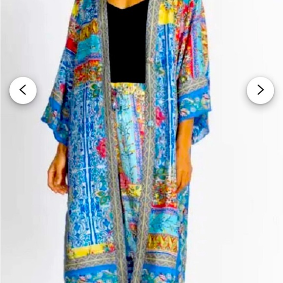 Johnny Was Other - Johnny Was 💯 percent silk tunic